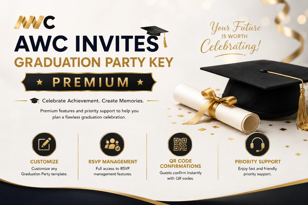 AWC Invites Graduation Key - Premium